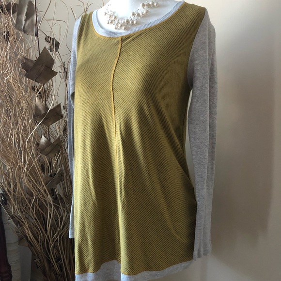 Anthropologie tunic style sweater top shirt size small S 0 2 4 - Picture 5 of 5